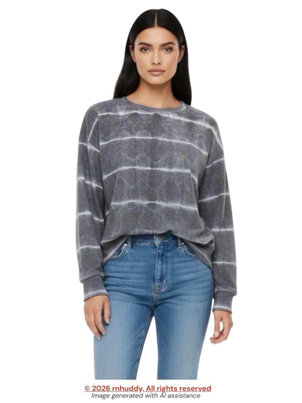 NWT Nine Britton S super soft tie dye sweatshirt